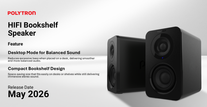 Cocok buat anak muda, Polytron rilis speaker baru yang compact dan portable!
